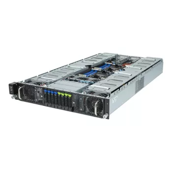 Caixa de computador Gigabyte G293-Z20 Rack-Server 2U preto