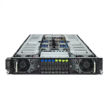 Caixa de computador Gigabyte G293-Z20 Rack-Server 2U preto