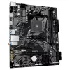 GIGABYTE A520M H ARGB Motherboard - Suporta CPUs AMD Ryzen 5000 Série, até 5100MHz DDR4 (OC), PCIe 3.0 x4 M.2, 1 GbE LAN, USB 3.2 Gen 1