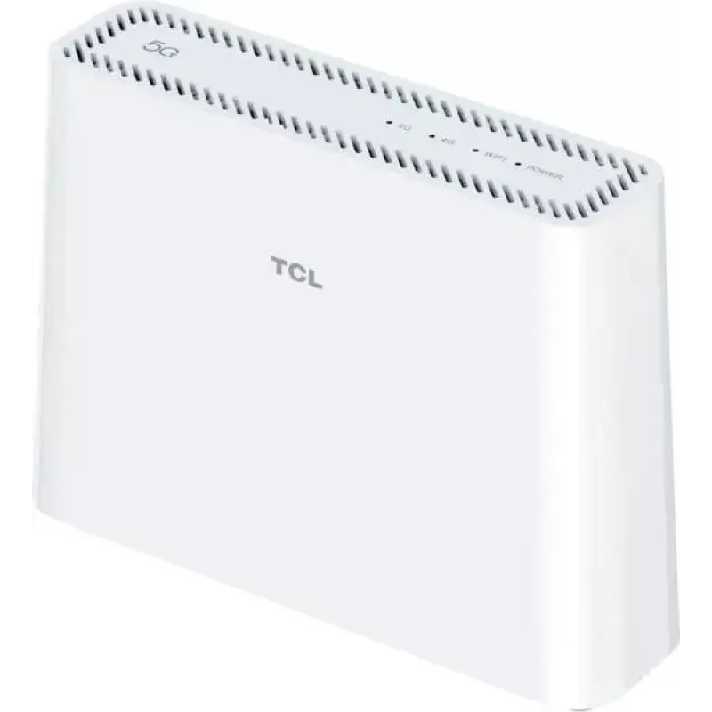 Router móvel JetWorld TCL LINKHUB HH515L — Wi-Fi dual band 2,4/5 GHz, 3000 Mbit/s, Gigabit Ethernet, 4G/5G (Sub6), Micro-USB, branco