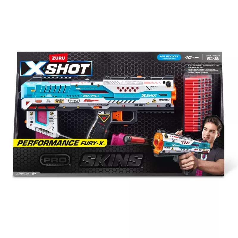 Lançador de brinquedo Zuru XSHOT 36772 — plástico multicolor, 400 g, idade 14+