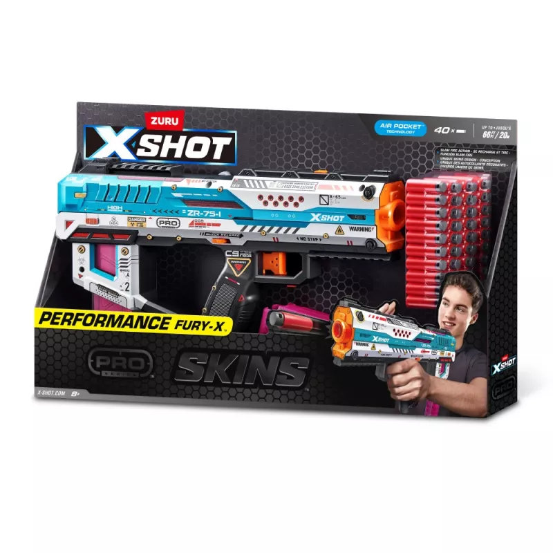 Lançador de brinquedo Zuru XSHOT 36772 — plástico multicolor, 400 g, idade 14+