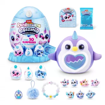 Peluche Zuru Rainbocorns Eggzania Frozen Mania — peluche animal, multicolor, a partir de 3 anos