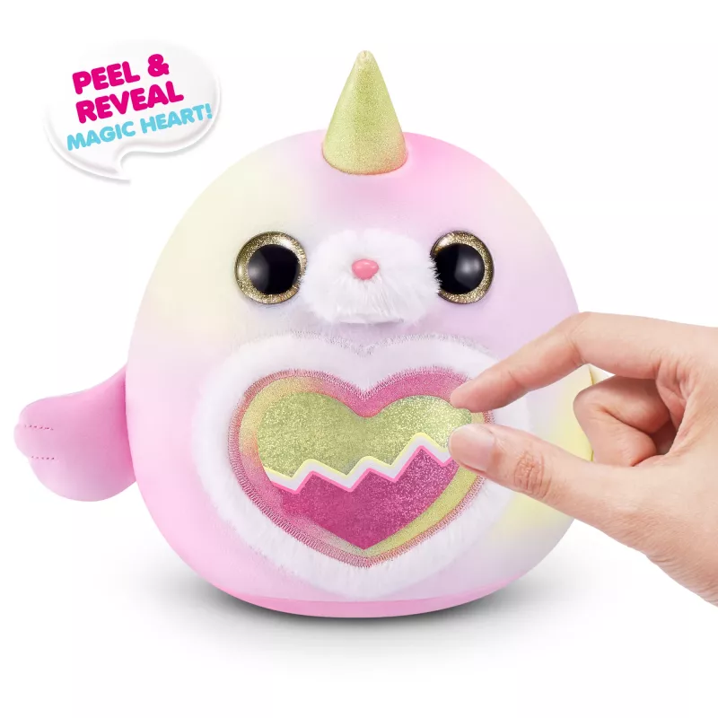 Peluche Zuru Rainbocorns Eggzania Frozen Mania — peluche animal, multicolor, a partir de 3 anos