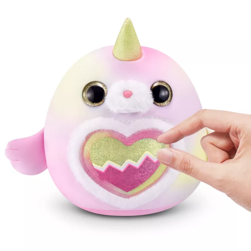 Peluche Zuru Rainbocorns Eggzania Frozen Mania — peluche animal, multicolor, a partir de 3 anos