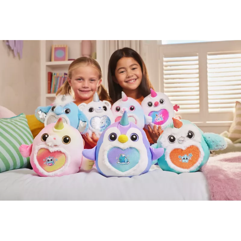Peluche Zuru Rainbocorns Eggzania Frozen Mania — peluche animal, multicolor, a partir de 3 anos