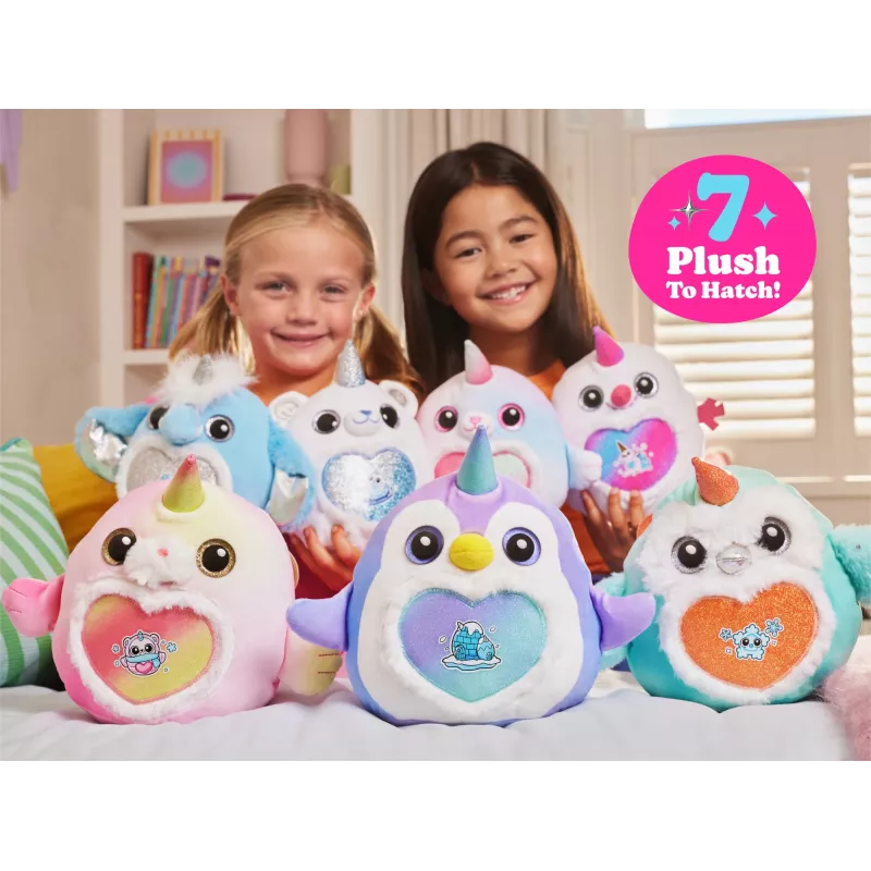 Peluche Zuru Rainbocorns Eggzania Frozen Mania — peluche animal, multicolor, a partir de 3 anos