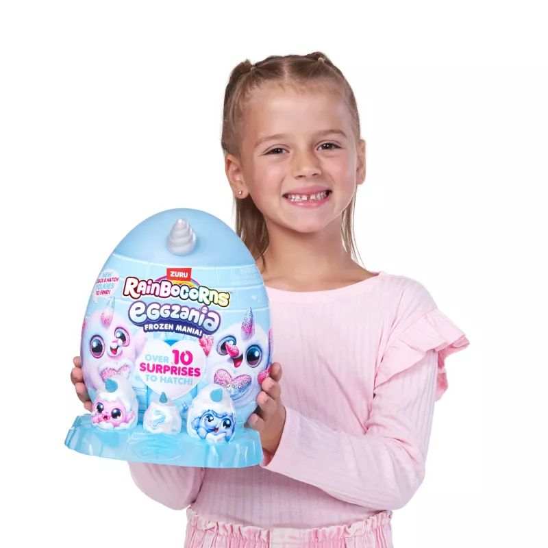 Peluche Zuru Rainbocorns Eggzania Frozen Mania — peluche animal, multicolor, a partir de 3 anos