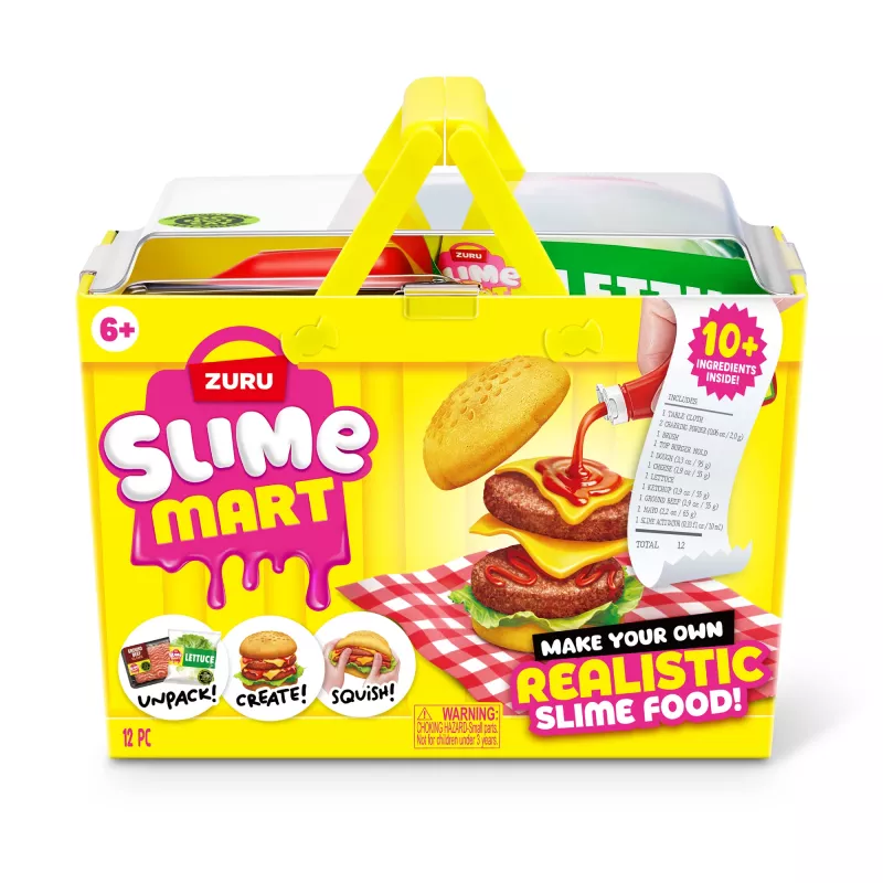 ZURU Slime Mart cesto pequeno, alimento de brinquedo, 6 ano(s), multicolor
