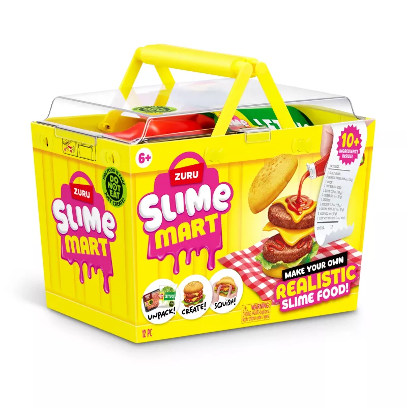 ZURU Slime Mart cesto pequeno, alimento de brinquedo, 6 ano(s), multicolor