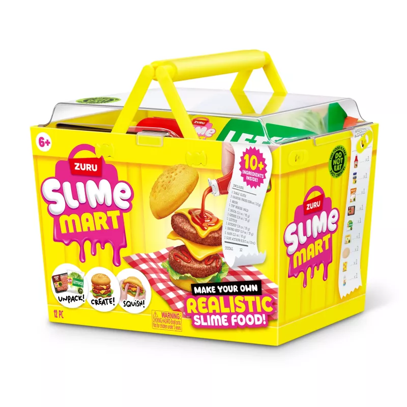 ZURU Slime Mart cesto pequeno, alimento de brinquedo, 6 ano(s), multicolor