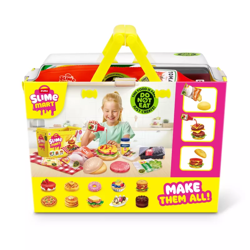 ZURU Slime Mart cesto pequeno, alimento de brinquedo, 6 ano(s), multicolor