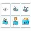 MAX Build more Premium Home Building Bricks Collection, blocos de construção, 8 ano(s), plástico, 181 unid., 197 g