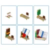 MAX Build more Premium Home Building Bricks Collection, blocos de construção, 8 ano(s), plástico, 181 unid., 197 g