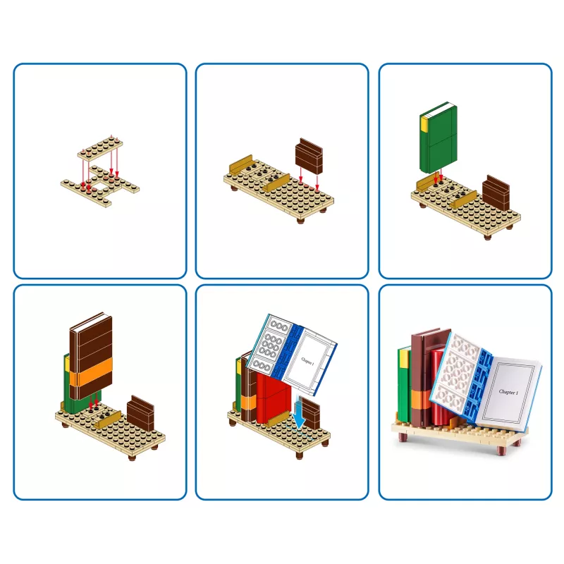MAX Build more Premium Home Building Bricks Collection, blocos de construção, 8 ano(s), plástico, 181 unid., 197 g
