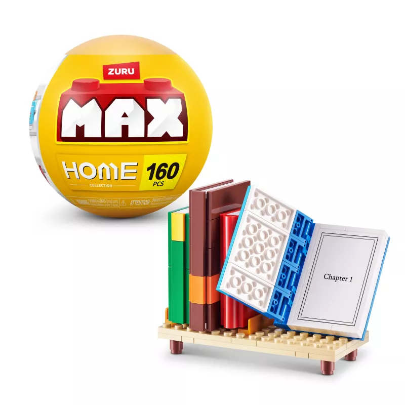 MAX Build more Premium Home Building Bricks Collection, blocos de construção, 8 ano(s), plástico, 181 unid., 197 g