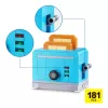 MAX Build more Premium Home Building Bricks Collection, blocos de construção, 8 ano(s), plástico, 181 unid., 197 g