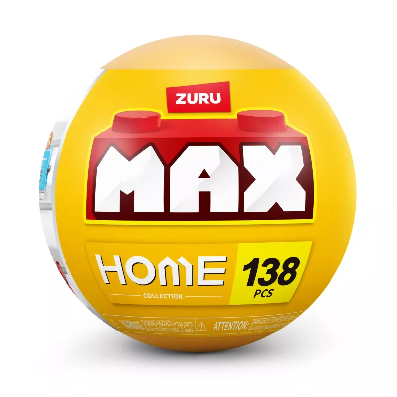 MAX Build more Premium Home Building Bricks Collection, blocos de construção, 8 ano(s), plástico, 181 unid., 197 g