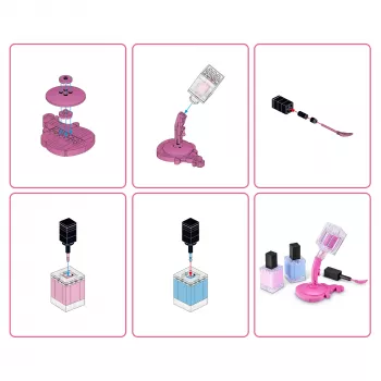 MAX Build more Premium Beauty coleção de blocos de construção, blocos de construção, 8 ano(s), plástico, 169 unid., 197 g