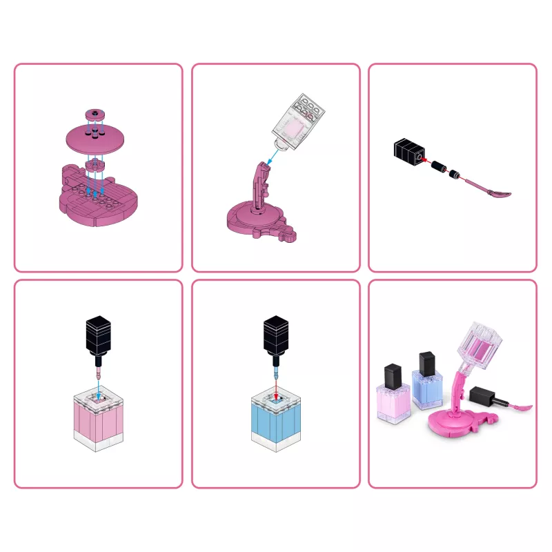 MAX Build more Premium Beauty coleção de blocos de construção, blocos de construção, 8 ano(s), plástico, 169 unid., 197 g
