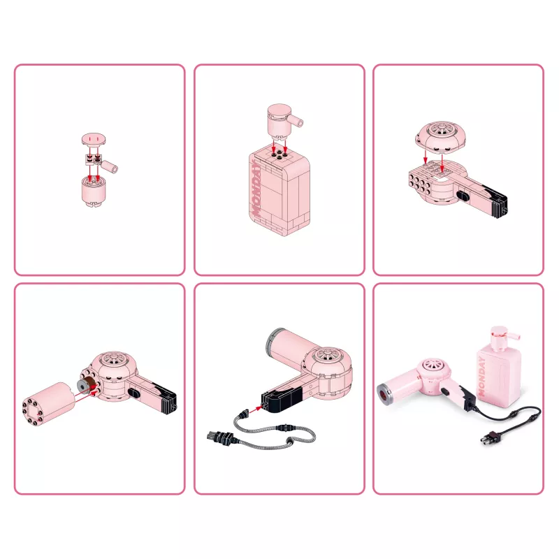 MAX Build more Premium Beauty coleção de blocos de construção, blocos de construção, 8 ano(s), plástico, 169 unid., 197 g