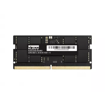Klevv 16GB módulo de RAM para portátil DDR5 5600MT/s PC5-44800 UNBUFFERED NON-ECC SODIMM 1,1V 2GX8 CL46