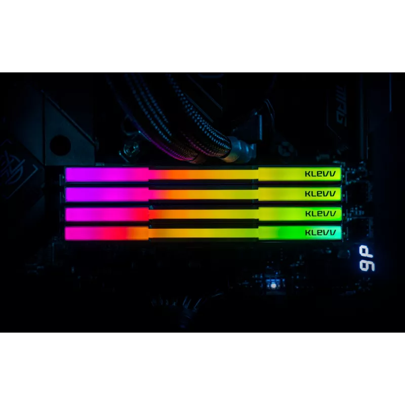 Klevv 64GB (2 x 32GB) 6000MHz CL30 DDR5 módulo de RAM gaming 30-36-36-76 CRAS V RGB