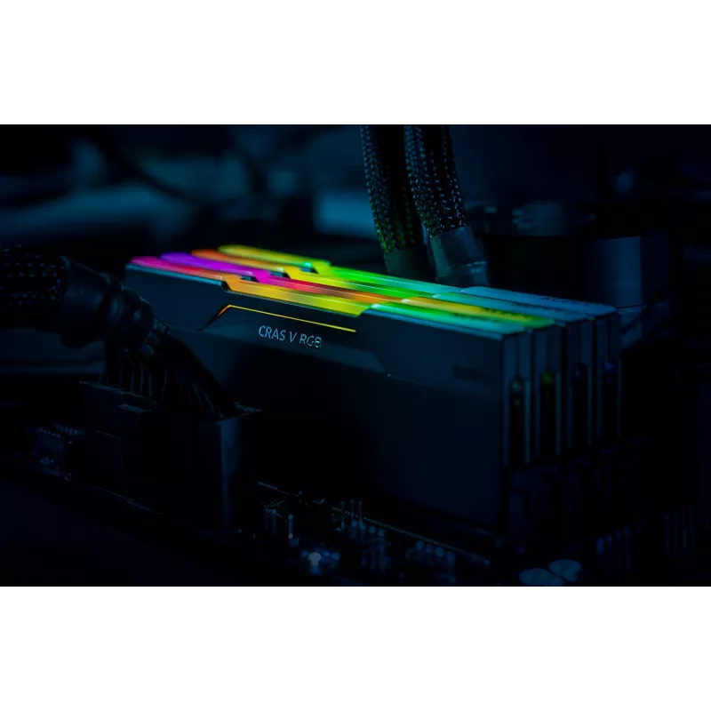 Klevv 64GB (2 x 32GB) 6000MHz CL30 DDR5 módulo de RAM gaming 30-36-36-76 CRAS V RGB