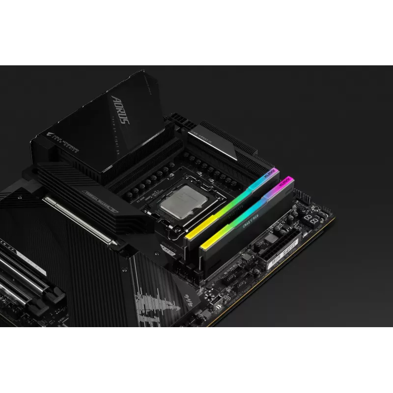 Klevv 64GB (2 x 32GB) 6000MHz CL30 DDR5 módulo de RAM gaming 30-36-36-76 CRAS V RGB