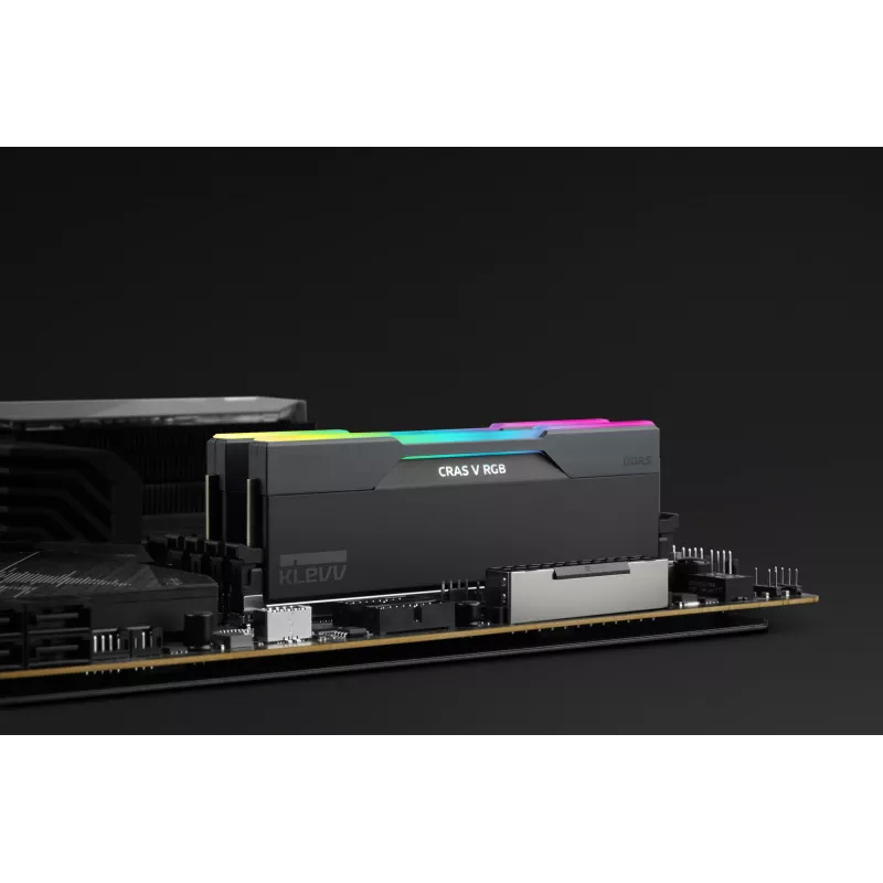 Klevv 64GB (2 x 32GB) 6000MHz CL30 DDR5 módulo de RAM gaming 30-36-36-76 CRAS V RGB