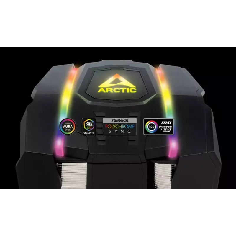 ARCTIC Freezer 50 TR - dissipador de CPU de torre dupla para AMD Ryzen Threadripper com A-RGB