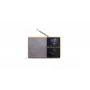 Rádio portátil Philips TAR5505/10 Digital preto, cinzento, madeira