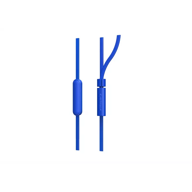 Auscultadores/headset Philips TAE1105BL/00 com fios intra-auriculares chamadas/música azul