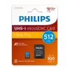 Philips FM51MP65B/00 cartão microSDXC, 512 GB, Class 10, UHS-I U3, incl. adaptador