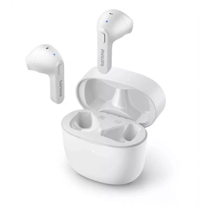 Headset Philips 2000 series TAT2236WT sem fios intra-auricular chamadas/música Bluetooth branco