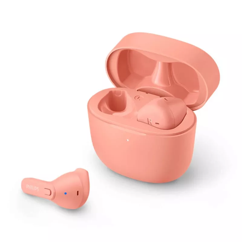 Headset Philips 2000 Série TAT2236PK sem fios intra-auricular chamadas/música Bluetooth rosa
