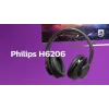 Auscultadores/headset Philips 6000 Série TAH6206BK/00 sem fios de arco música Bluetooth preto