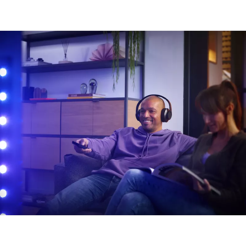 Auscultadores/headset Philips 6000 Série TAH6206BK/00 sem fios de arco música Bluetooth preto