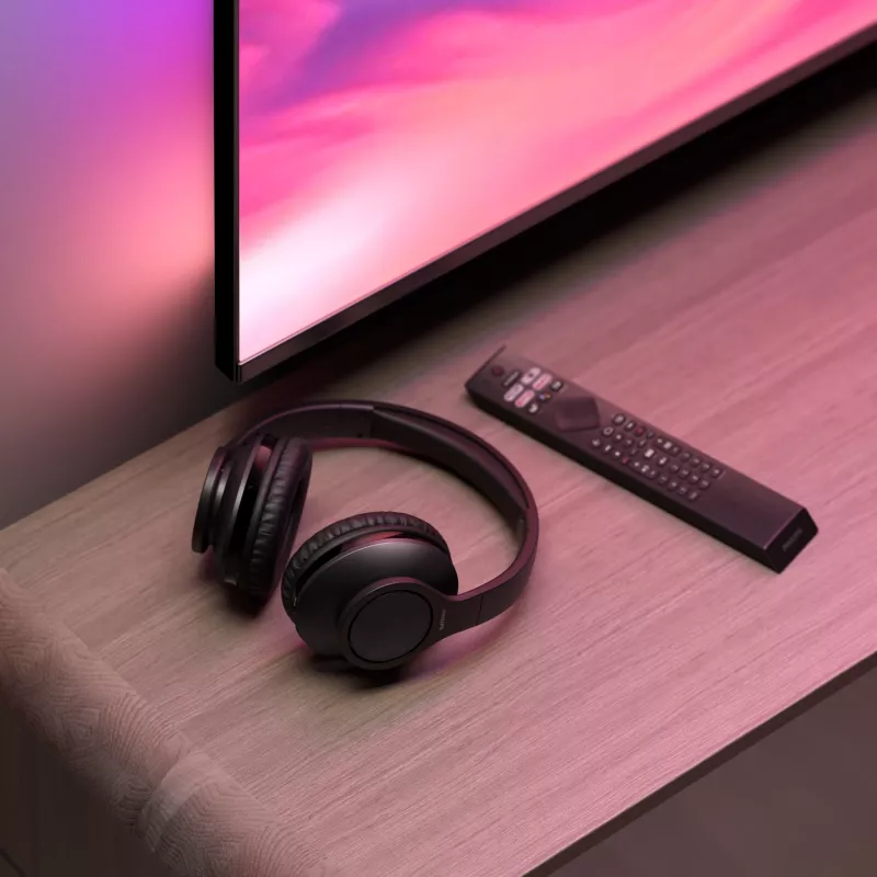 Auscultadores/headset Philips 6000 Série TAH6206BK/00 sem fios de arco música Bluetooth preto