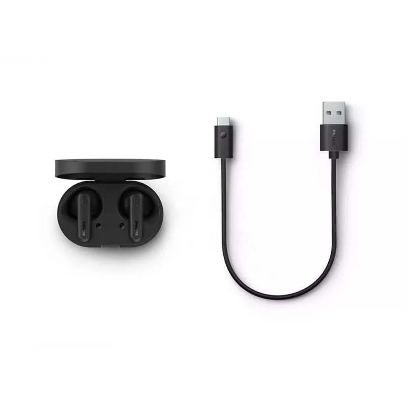 Auscultadores/headset Philips TAT1138BK sem fios intra-auriculares chamadas/música Bluetooth preto