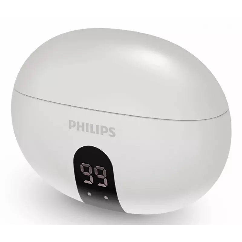 Headset intra-auricular sem fios Philips TAT2520WT/00 — Bluetooth, para chamadas e música, 20–20000 Hz, alcance de 10 m, branco, 40 g