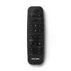 Micro-sistema de áudio doméstico Philips TAM4205M2/12 — 80 W RMS, colunas de 2 vias, Bluetooth, FM, visor LED, carregamento de disco por gaveta (preto/prateado)