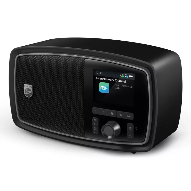 Philips TAV2000DB portátil analógico e digital preto