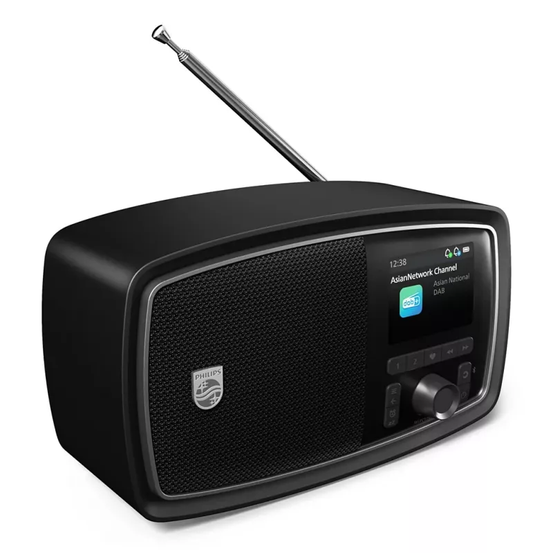 Philips TAV2000DB portátil analógico e digital preto