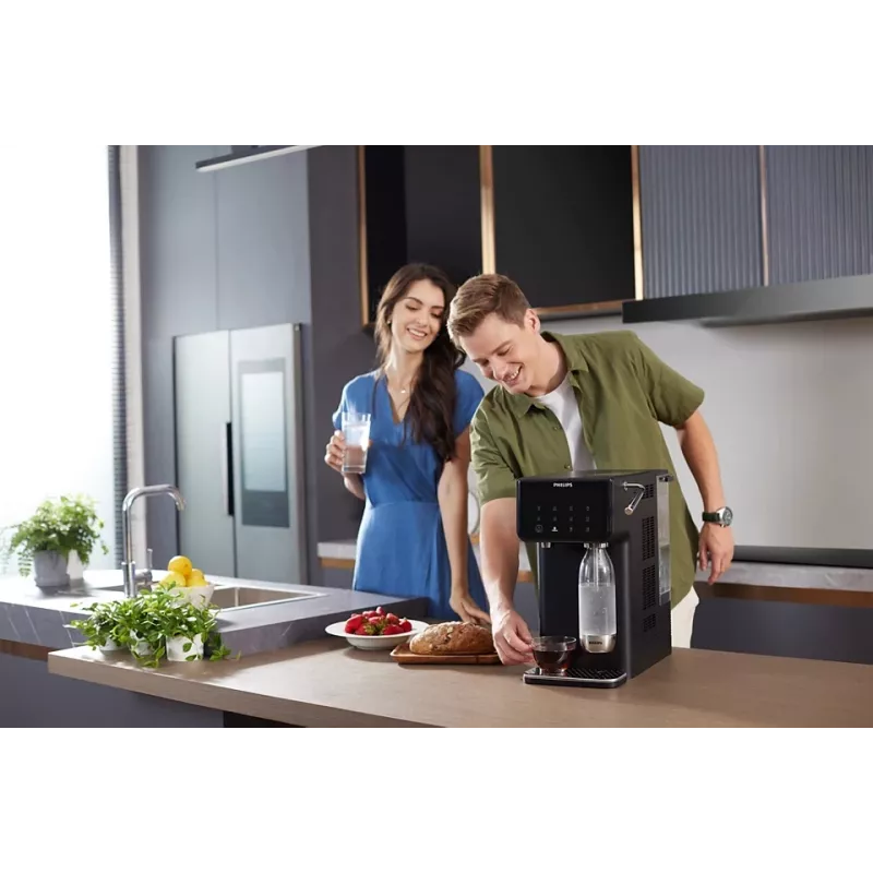 Dispensador de filtro de água Philips ADD5962BK/10 filtro de água 3,8 L preto