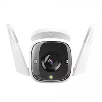TP-Link Tapo câmara de segurança Wi-Fi para exterior, câmara de segurança IP, exterior, com fios e sem fios, CE, NCC, montagem na parede, branco