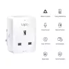 Tomada inteligente TP-Link Tapo Mini P110M – tomada inteligente interior Wi‑Fi/Bluetooth, 16 A, 100–240 V, 3680 W, branco