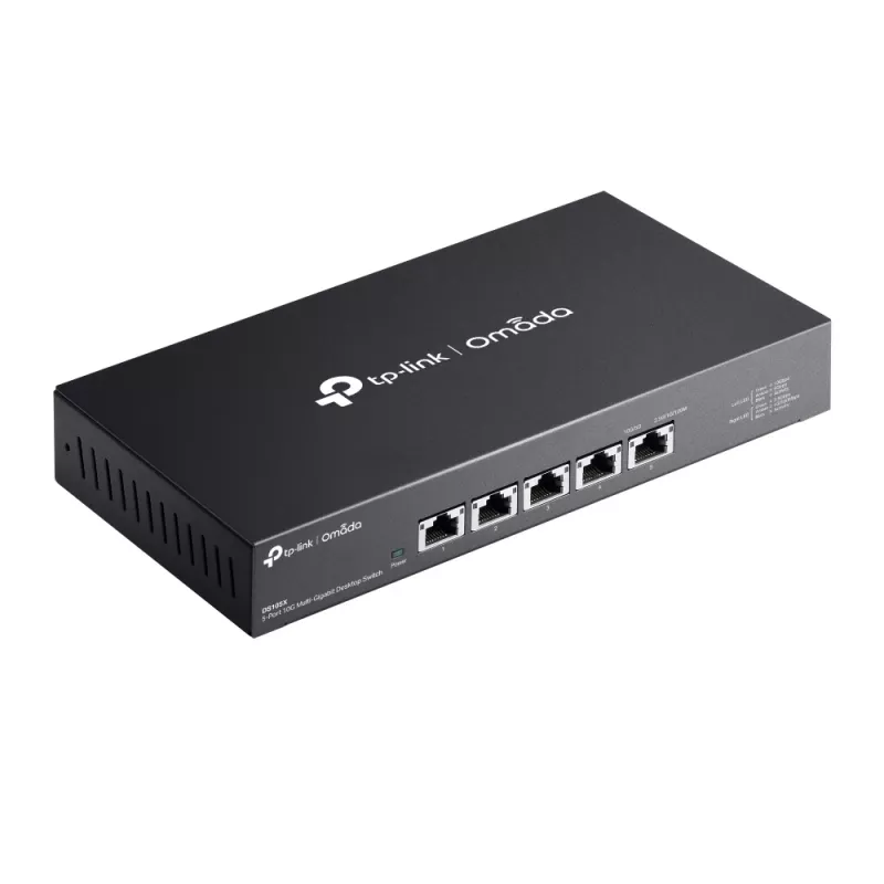 Switch de rede TP-Link Omada DS105X não gerido 10G Ethernet (100/1000/10000) preto