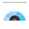 Router Mesh TP-Link AXE5400 Tri-Band 2,4 GHz 5 GHz 6 GHz Wi-Fi 6E