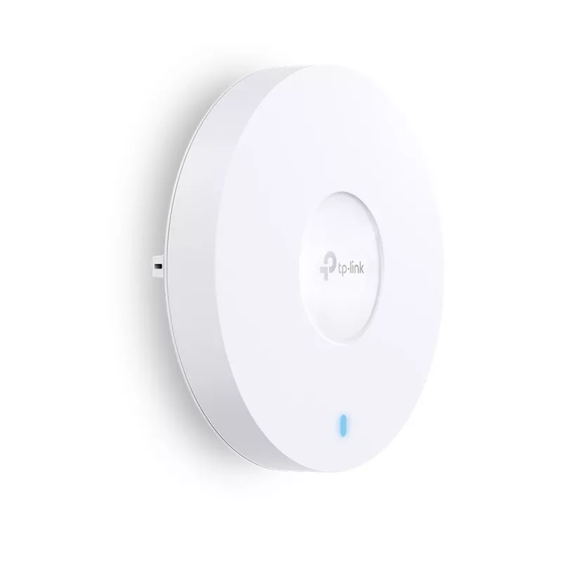 Ponto de acesso TP-Link Omada AXE11000 Quad-Band WiFi 6E para montagem no teto